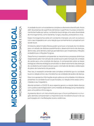 Imagem de Livro - Microbiologia bucal