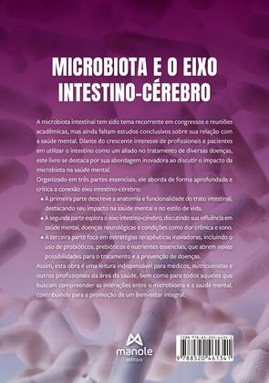 Imagem de Livro - Microbiota e o Eixo Intestino-Cérebro