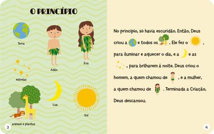 Imagem de Livro - Minha Primeira Bíblia de Palavras Ilustradas