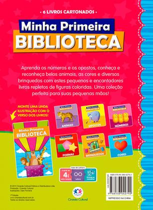 Imagem de Livro - Minha primeira biblioteca
