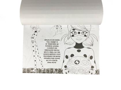 Imagem de Livro - Miraculous Ladybug Prancheta para Colorir com 1500 Adesivos