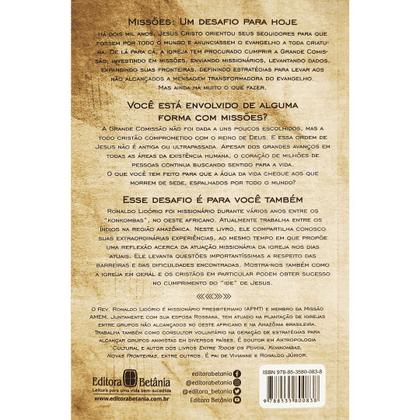 Imagem de Livro - Missões: O Desafio Continua