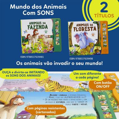 Imagem de Livro - Mundo dos Animais com Sons: Animais da Floresta