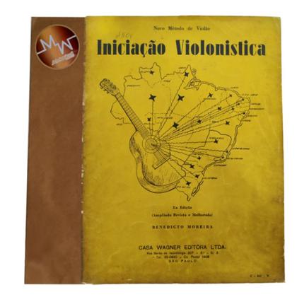 Imagem de Livro novo metodo de violao iniciação violinística 2 edição benedicto moreira (estoque antigo)
