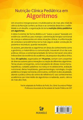 Imagem de Livro - Nutrição clínica pediátrica em algoritmos