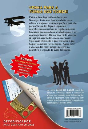 Imagem de Livro - O avião fantasma