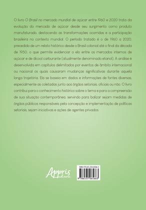 Imagem de Livro - O Brasil no Mercado Mundial de Açúcar Entre 1960 e 2020