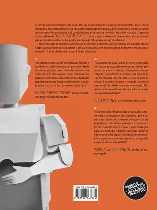 Imagem de Livro - O cidadão de papel