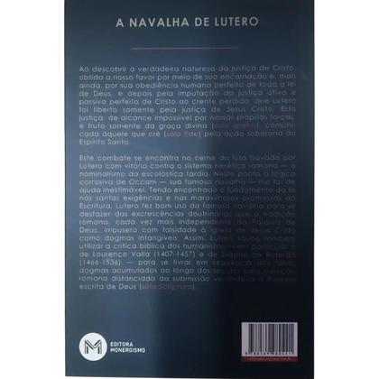 Imagem de Livro O Combate Central Da Reforma - A Fé Confessante - A Navalha de Lutero - Jean-Marc Berthoud - Editora Monergismo