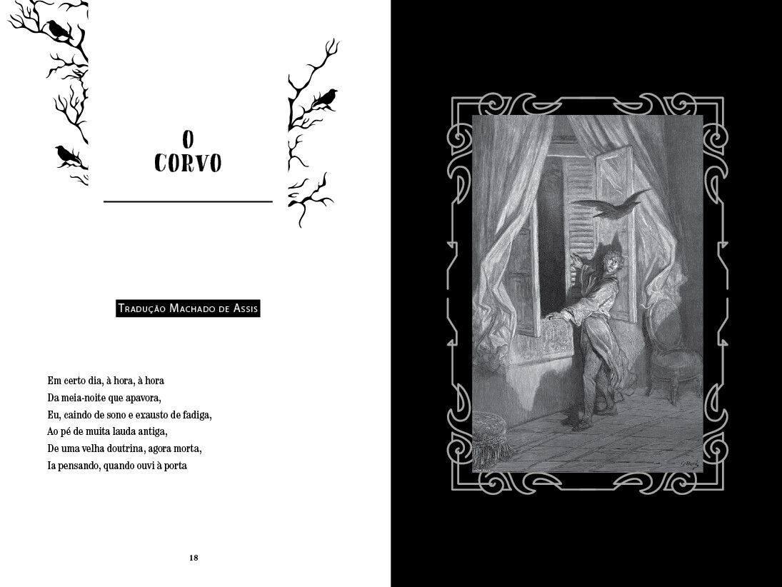 Imagem de Livro - O Corvo e Outros Poemas