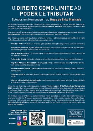 Imagem de Livro - O Direito como Limite ao Poder de Tributar - 1ª Ed - 2025