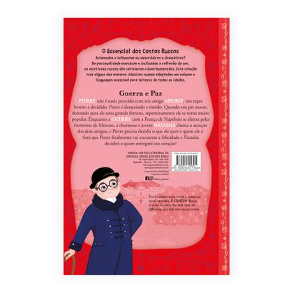 Imagem de Livro - O Essencial dos Contos Russos - Guerra e Paz - Livro + Audiolivro