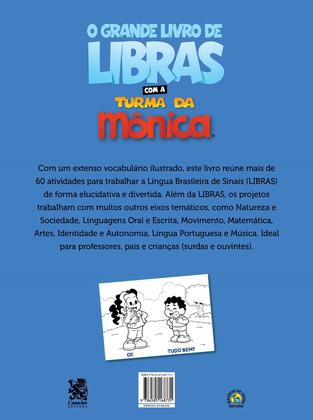 Imagem de Livro - O Grande Livro de LIBRAS com a Turma da Mônica