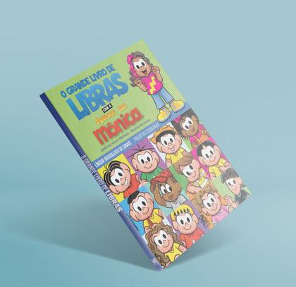 Imagem de Livro - O Grande Livro de LIBRAS com a Turma da Mônica