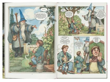 Imagem de Livro - O Hobbit em quadrinhos – Nova edição expandida e atualizada da graphic novel