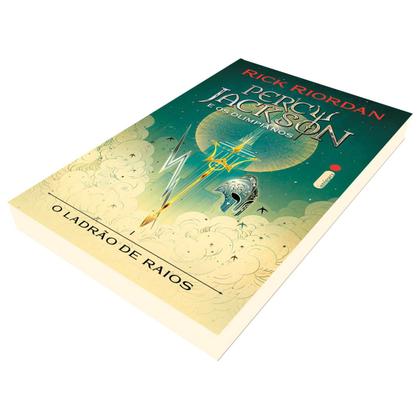 Imagem de Livro O ladrão de raios, vol. 1 Série Percy Jackson e os olimpianos novas capas, de Rick Riordan, capa mole, edição 1 em português, 2023 - Intrínseca