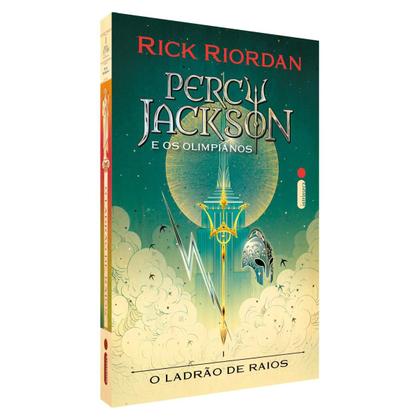 Imagem de Livro O ladrão de raios, vol. 1 Série Percy Jackson e os olimpianos novas capas, de Rick Riordan, capa mole, edição 1 em português, 2023 - Intrínseca