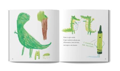 Imagem de Livro - O livro das cores dos gizes de cera