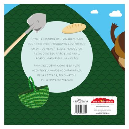 Imagem de Livro - O macaco tocador de violão