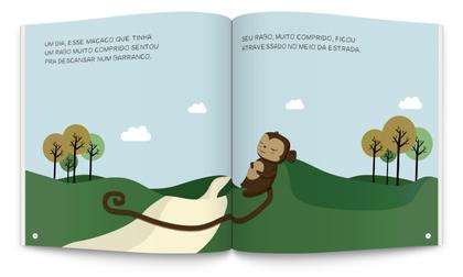 Imagem de Livro - O macaco tocador de violão