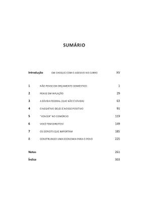 Imagem de Livro - O mito do déficit
