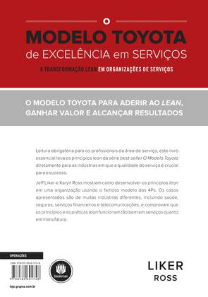 Imagem de Livro - O Modelo Toyota de Excelência em Serviços