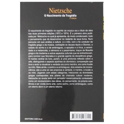 Imagem de Livro O Nascimento da Tragédia 2ª Edição Friedrich Nietzsche