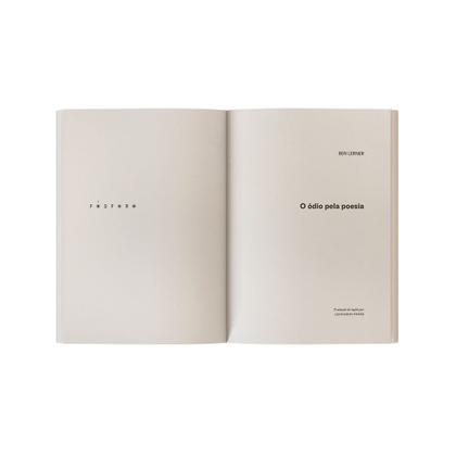 Imagem de Livro - O ódio pela poesia