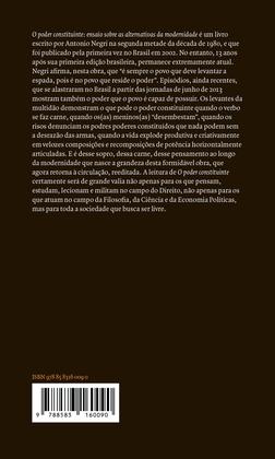 Imagem de Livro - O poder constituinte