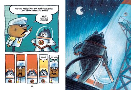 Imagem de Livro - O Primeiro Gato no Espaço e a pizza (quase) impossível