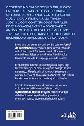 Imagem de Livro - O processo do capitão Dreyfus