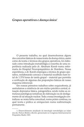 Imagem de Livro - O processo grupal