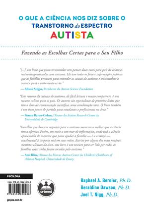 Imagem de Livro - O que a ciência nos diz sobre o transtorno do espectro autista