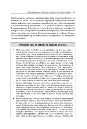 Imagem de Livro - O que a ciência nos diz sobre o transtorno do espectro autista
