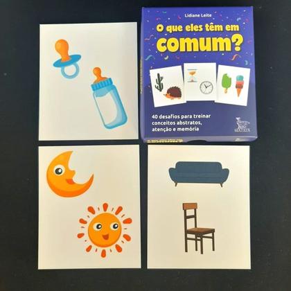 Livro - O que eles têm em comum? Imagem de Livro - O que eles têm em comum?