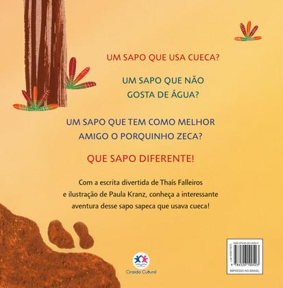 Imagem de Livro - O sapo sapeca que usava cueca