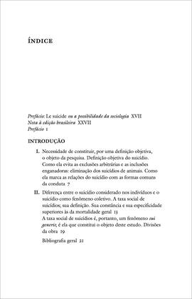 Imagem de Livro - O suicídio