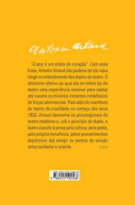 Imagem de Livro - O teatro e o seu duplo