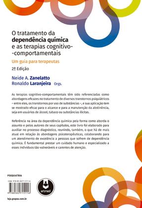 Imagem de Livro - O Tratamento da Dependência Química e as Terapias Cognitivo-Comportamentais
