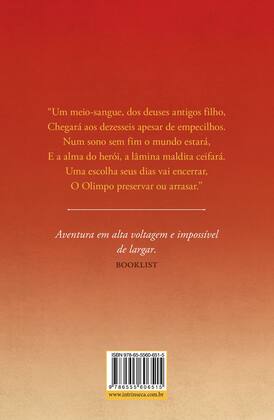 Imagem de Livro - O último olimpiano