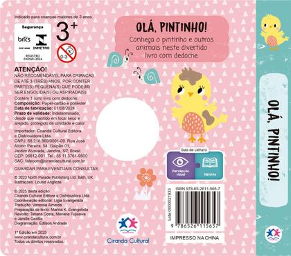Imagem de Livro - Olá, Pintinho!