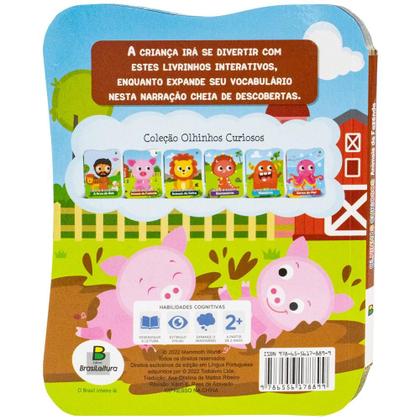 Imagem de Livro - Olhinhos curiosos: Animais da fazenda