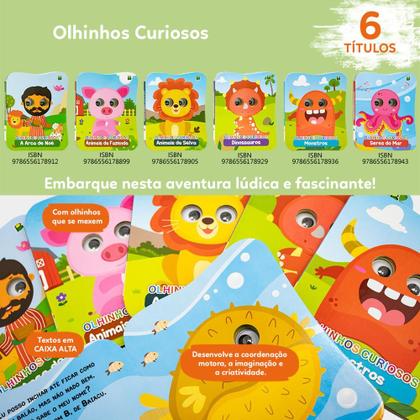 Imagem de Livro - Olhinhos curiosos: Animais da fazenda