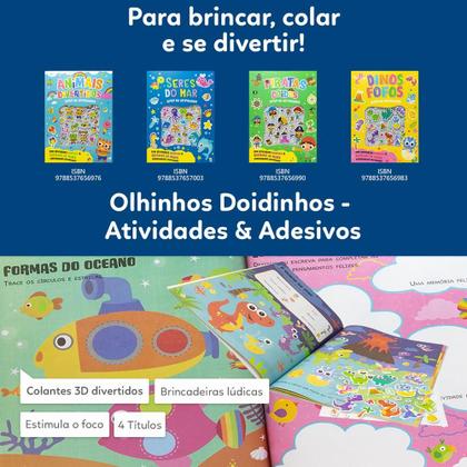 Imagem de Livro - Olhinhos Doidinhos - Atividades & Adesivos:
