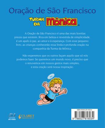 Imagem de Livro - Oração de São Francisco Turma da Mônica