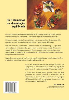 Imagem de Livro - Os 5 elementos na alimentação equilibrada