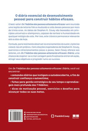 Imagem de Livro - Os 7 hábitos das pessoas altamente eficazes: Diário