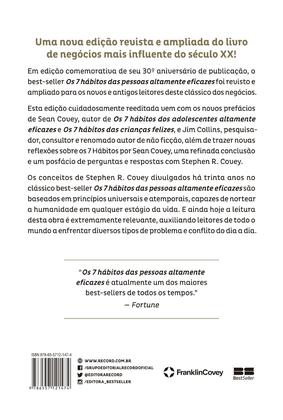 Imagem de Livro - Os 7 hábitos das pessoas altamente eficazes (Edição comemorativa)