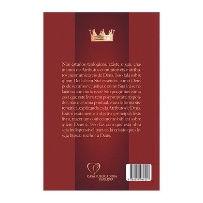 Imagem de Livro - Os atributos de Deus