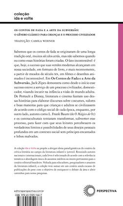 Imagem de Livro - Os Contos de Fada e a Arte da Subversão